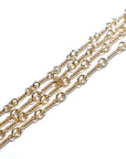 ツイスト チェーン ネックレス 18inch Twist Chain Necklace 22K ゴールド