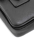 Sロック ヴェルティカル ウェアラブル ウォレット ブラック トリヨンモノグラムレザー モノクローム金具 M81524 ショルダーバッグ