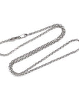 NECKCHAIN 18inch ロールチェーン ネックレス SV925 シルバー