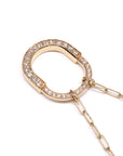 ロック ペンダント パヴェダイヤモンド ミディアム 72355733 750PG ピンクゴールド D1.25ct ネックレス RG ローズゴールド