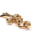 CH CRS SML W BALE CHクロス スモール Wベイル ネックレストップ 22K ゴールド ペンダントトップ チャーム