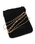 Twist Chain Necklace 24inch ツイスト チェーン ネックレス 22K ゴールド
