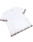 Hケリー カイエデュコルポルトゥール Tシャツ 6H4644DC ホワイト ベージュ コットン 半袖 36