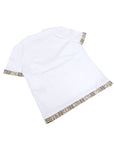 Hケリー カイエデュコルポルトゥール Tシャツ 6H4644DC ホワイト ベージュ コットン 半袖 36