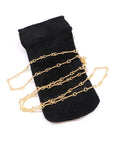 Twist Chain Necklace 20inch ツイスト チェーン ネックレス 22K ゴールド