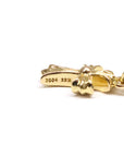 CRS BBYFAT P DMND ベイビーファットクロス パヴェダイヤモンド チャーム 22K ゴールド ネックレストップ ペンダントトップ