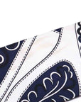 ツイリー Festival des Amazones アマゾンの祭典 バンダナ マリーン/ブラン/ブラック シルク スカーフ