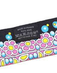 ツイリー Parures des Maharajas マハラジャの装身具 シエル/ブラック/ローズヴィフ シルク スカーフ