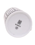 マグカップ Hデコ No1 ポーセリン 陶器 300ml ホワイト/ブラック P037031P