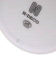 マグカップ Hデコ No1 ポーセリン 陶器 300ml ホワイト/ブラック P037031P