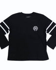 33 Horseshoe Print Long Sleeve Tee 33 ホースシュー プリント ロングスリーブTシャツ 長袖 ブラック ホワイト S