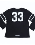 33 Horseshoe Print Long Sleeve Tee 33 ホースシュー プリント ロングスリーブTシャツ 長袖 ブラック ホワイト S