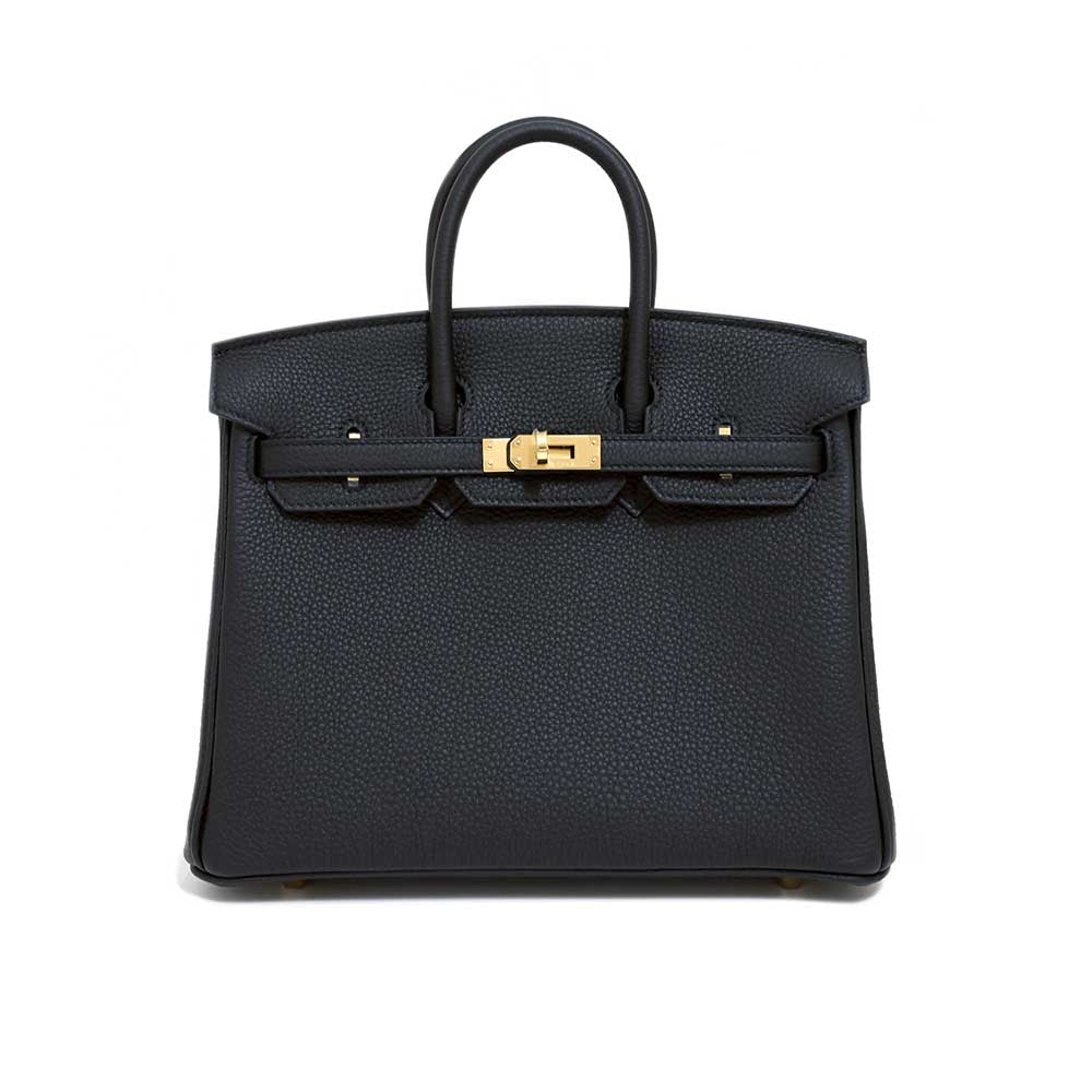バーキン 25 ブラック トゴ ゴールド金具 K刻印