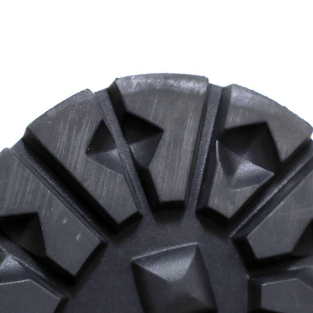 ジェフ ケリー ショートブーツ ブラック レザー シルバー金具 40
