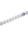 ミキモト パール タイニーCHクロス ネックレス パヴェダイヤモンド PEARL TINY CH CRS P DIA 16inch K18WG ホワイトゴールド 真珠