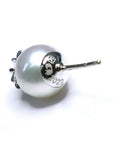 ミキモト ホワイトパール CHプラス スタッド ピアス White Pearl CH Plus Stud Earrings K18WG ホワイトゴールド 真珠