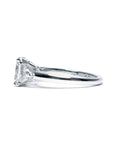 エメラルドカットダイヤモンド リング Pt950 ダイヤモンド 2.03ct 