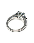 エメラルドカットダイヤモンド リング Pt950 ダイヤモンド 2.03ct 