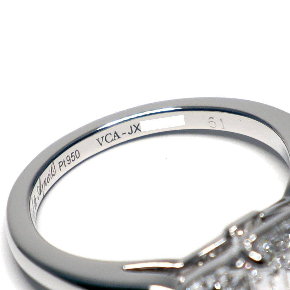 エメラルドカットダイヤモンド リング Pt950 ダイヤモンド 2.03ct 