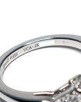 エメラルドカットダイヤモンド リング Pt950 ダイヤモンド 2.03ct 
