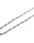 ツイスト チェーン ネックレス 18inch Twist Chain Necklace 22K ゴールド