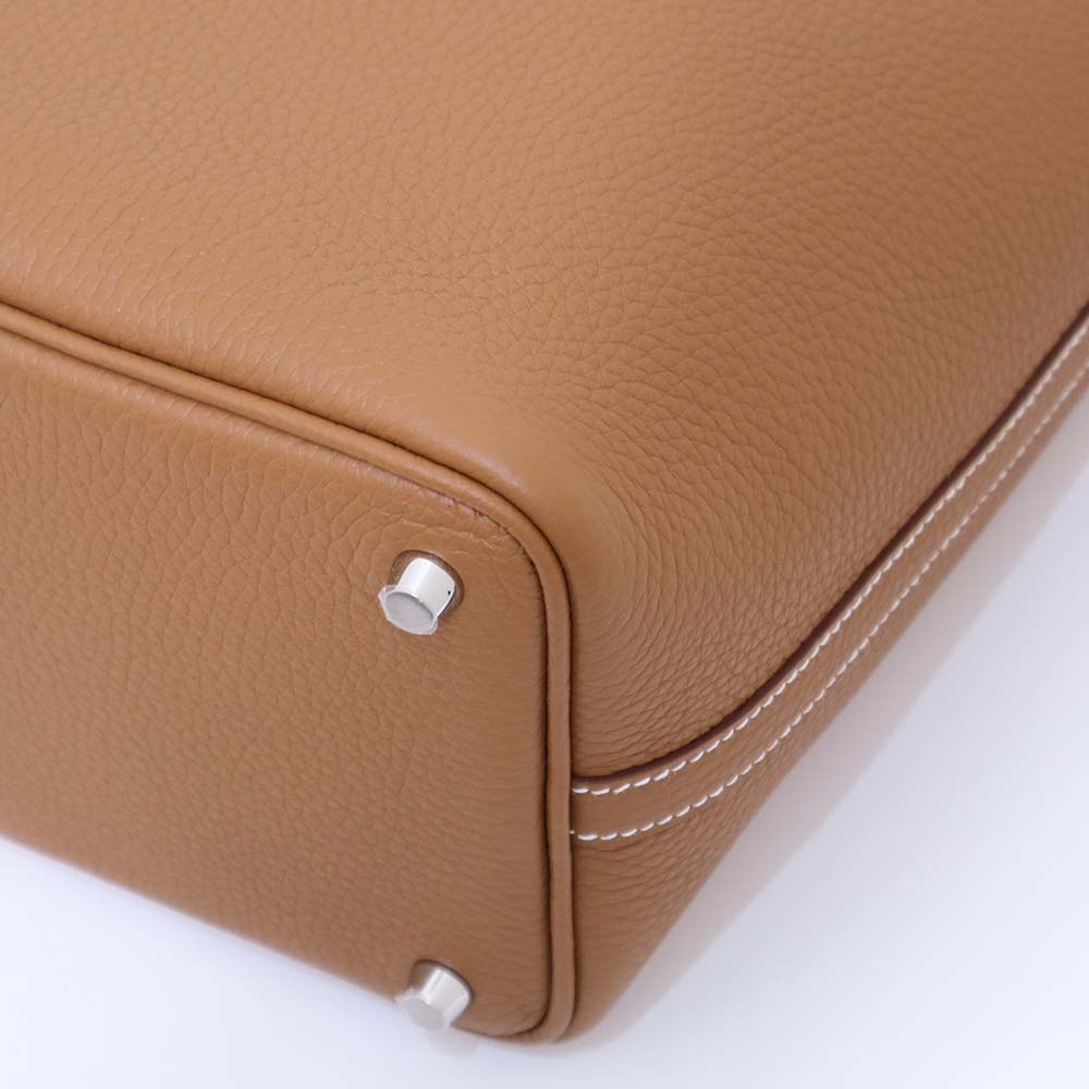 ピコタン ロック PM エクラ ゴールド/ローズサクラ トリヨンクレマンス/スイフト シルバー金具 K刻印