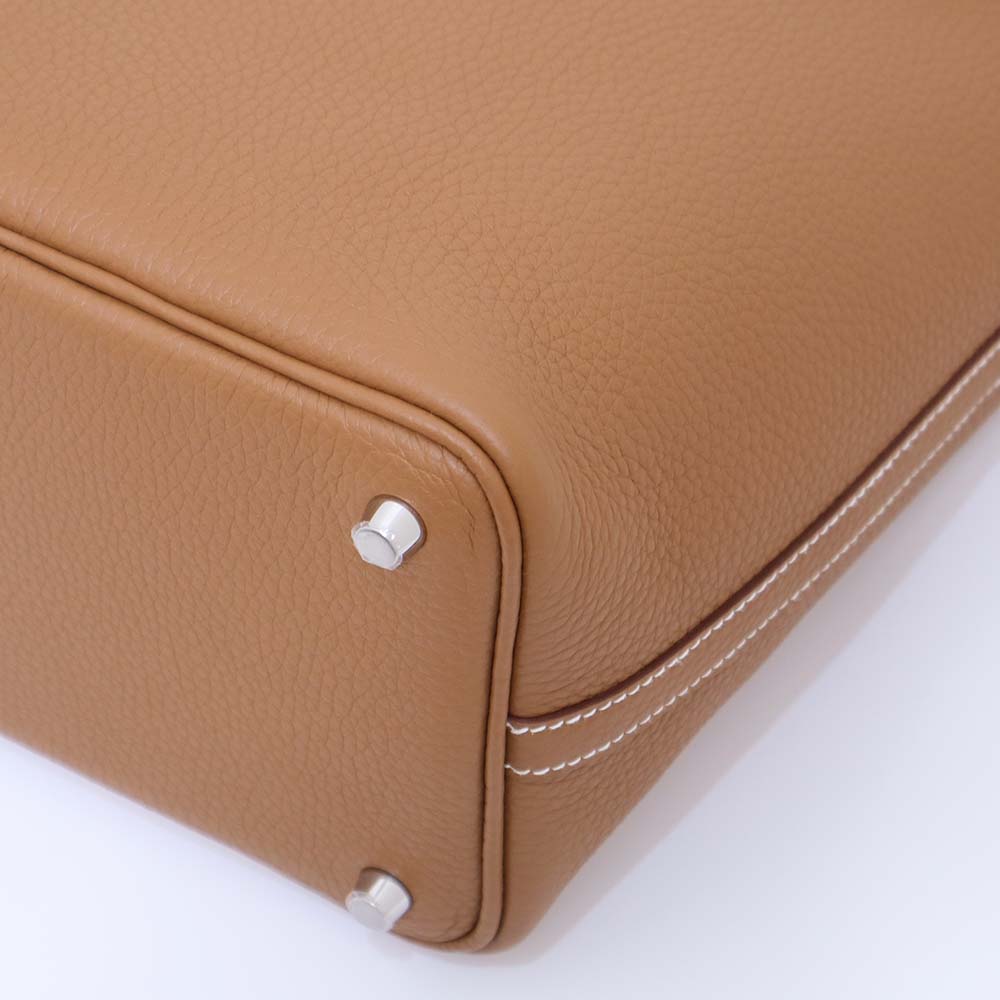 ピコタン ロック PM エクラ ゴールド/ローズサクラ トリヨンクレマンス/スイフト シルバー金具 K刻印