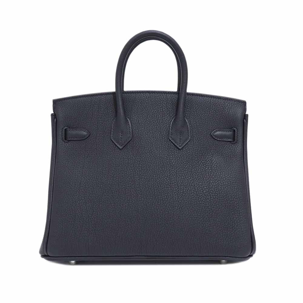 バーキン 25 ブラック トゴ シルバー金具 K刻印