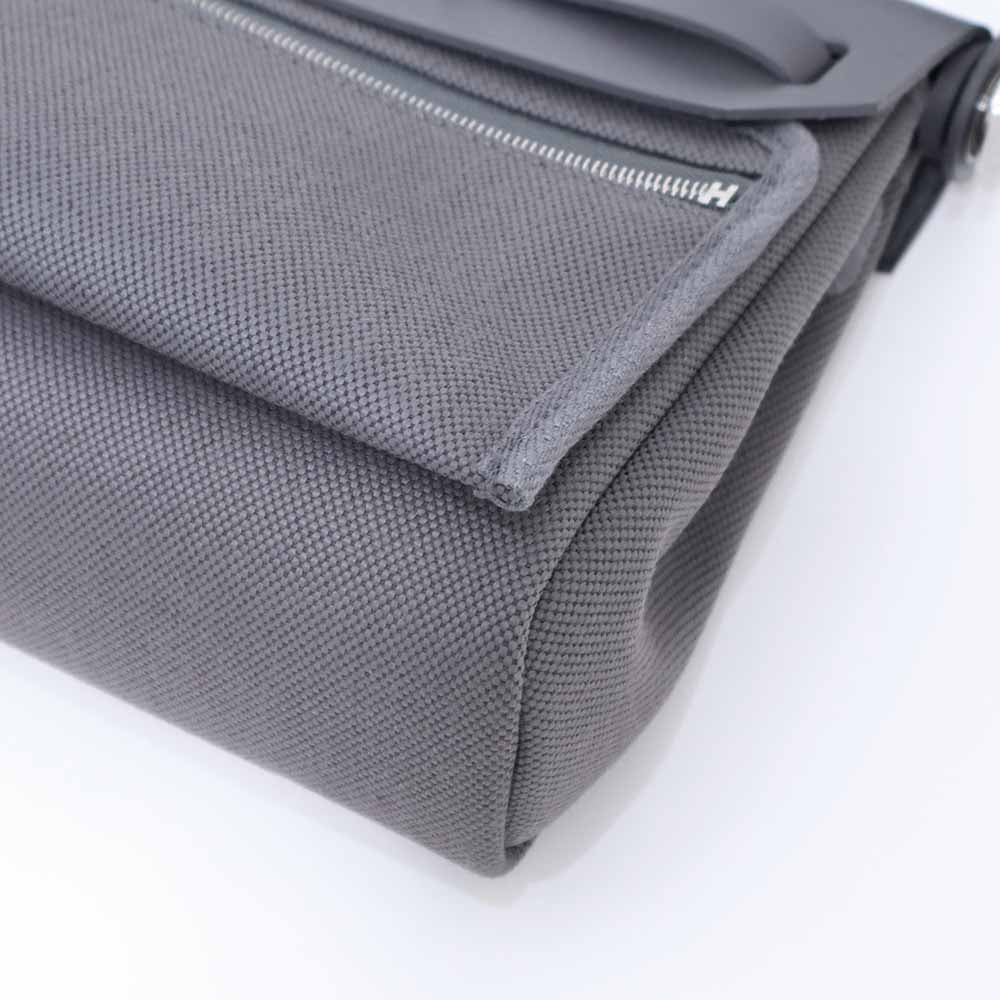 エールバッグ ジップ ミニ 20 アルドワーズ ヴァッシュハンター/トワルミリタリー シルバー金具 K刻印