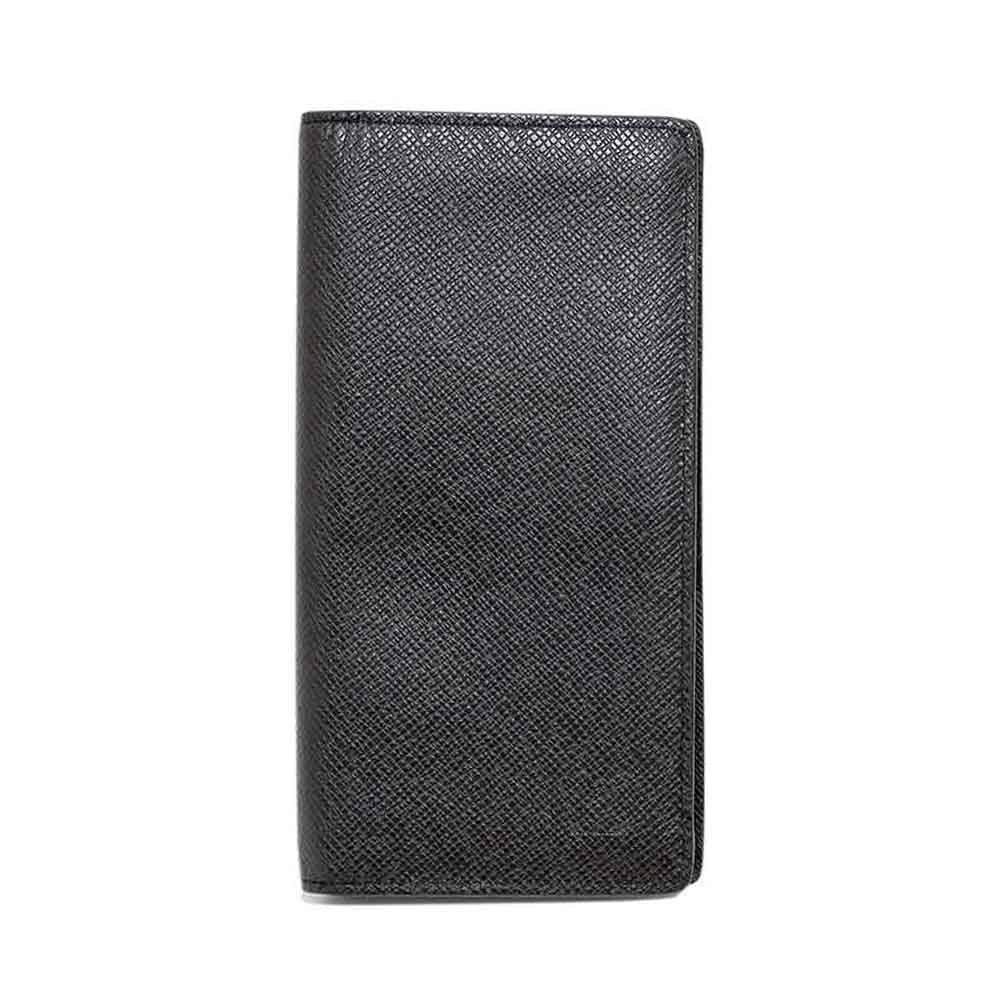 タイガ ポルトカルトクレディ アルドワーズ M31002 二つ折り長札入れ ブラック レザー