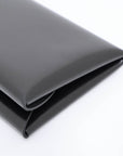 カルヴィ デュオ ブラック ボックスカーフ シルバー金具 K刻印