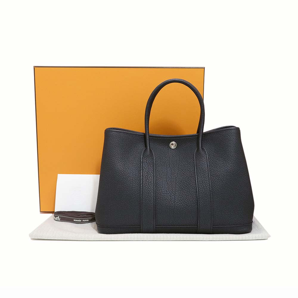 ガーデンパーティ TPM 30 ブラック ネゴンダ シルバー金具 W刻印