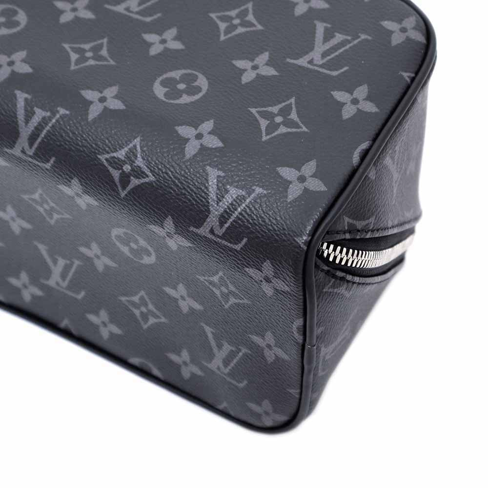 トイレタリー バッグ モノグラムエクリプス ブラック グレー シルバー金具 M11508 セカンドバッグ ポーチ