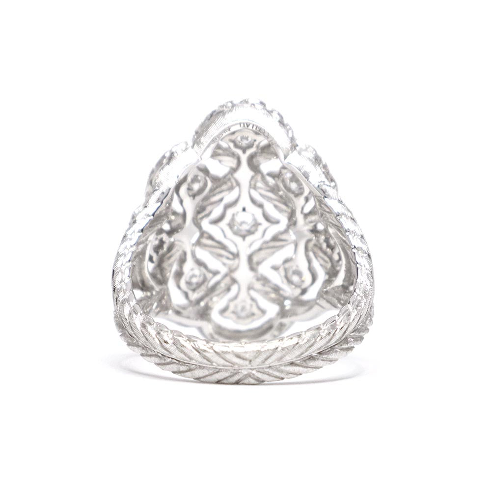 エトワレ リング JAURIN004809 750WG ホワイトゴールド ダイヤモンド0.42ct 約15号