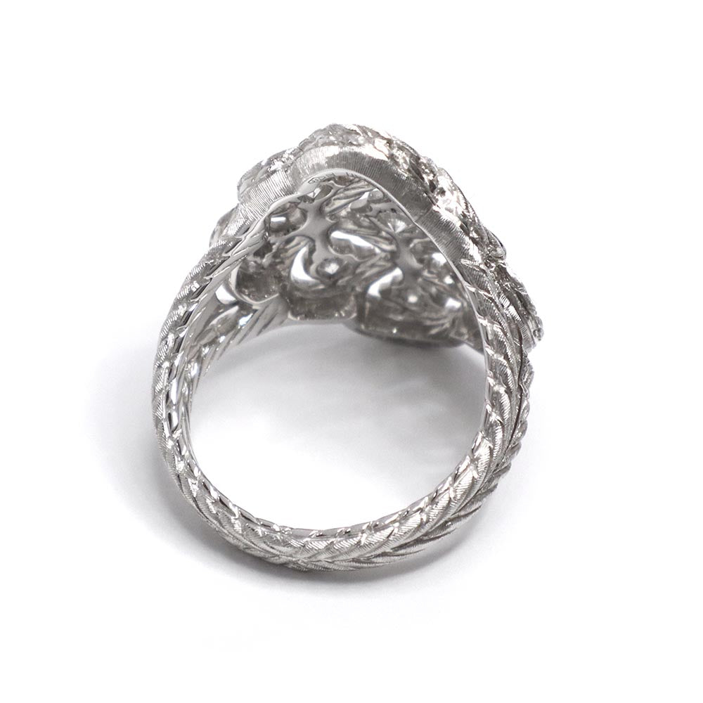 エトワレ リング JAURIN004809 750WG ホワイトゴールド ダイヤモンド0.42ct 約15号
