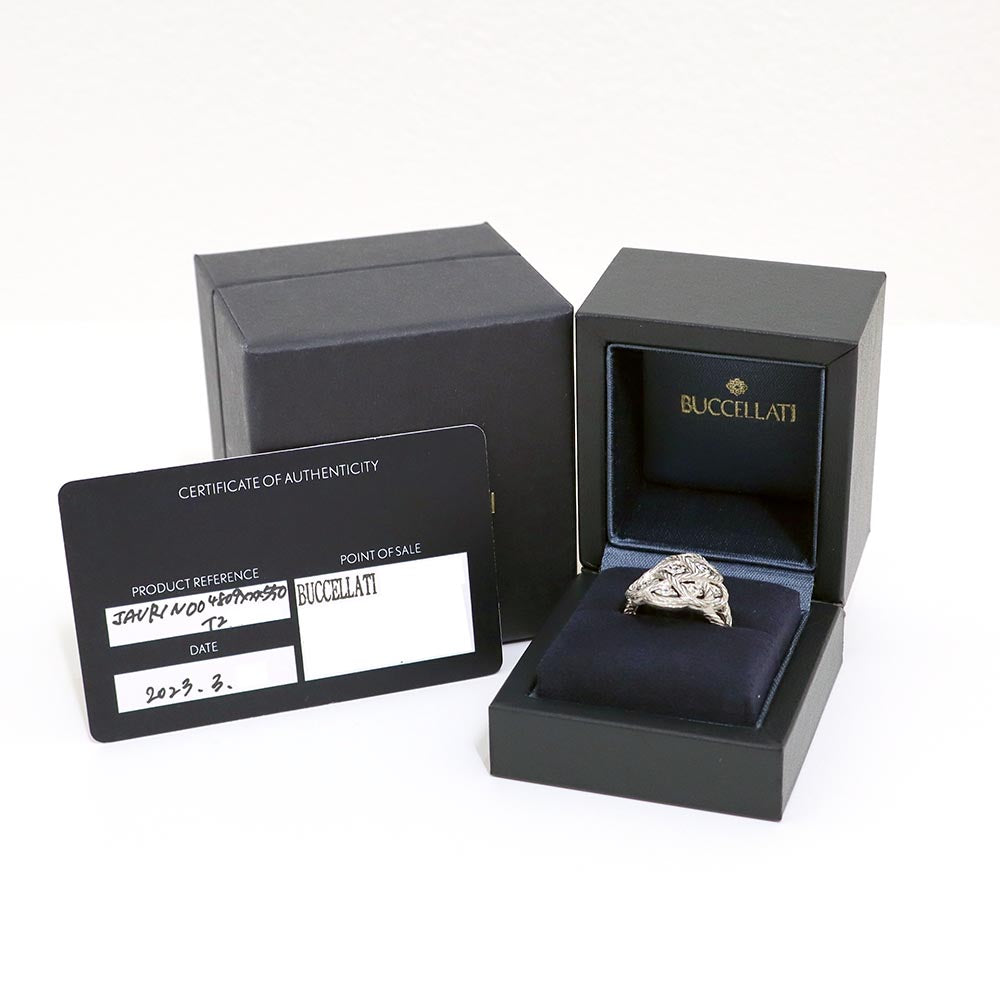 エトワレ リング JAURIN004809 750WG ホワイトゴールド ダイヤモンド0.42ct 約15号
