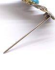 ブロッサムカラー バタフライ ブローチ JAGBRO023420 SV925 シルバー ターコイズ 3P 1.60ct