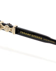 COX UCKER コックスアッカー 眼鏡 メガネ サングラス ブラック ゴールド SV925 CHクロス CHプラス