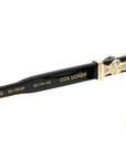 COX UCKER コックスアッカー 眼鏡 メガネ サングラス ブラック ゴールド SV925 CHクロス CHプラス