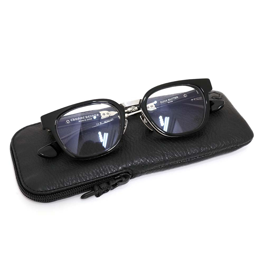 DUCK BUTTER ダックバター 眼鏡 メガネ サングラス ブラック シルバー SV925 ダガー CHプラス