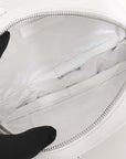 Tiny GYM Cemetery Cross Patch Hand Bag タイニー ジムバッグ セメタリークロスパッチ ハンドバッグ ホワイト カーフレザー シルバー金具 ミニバッグ