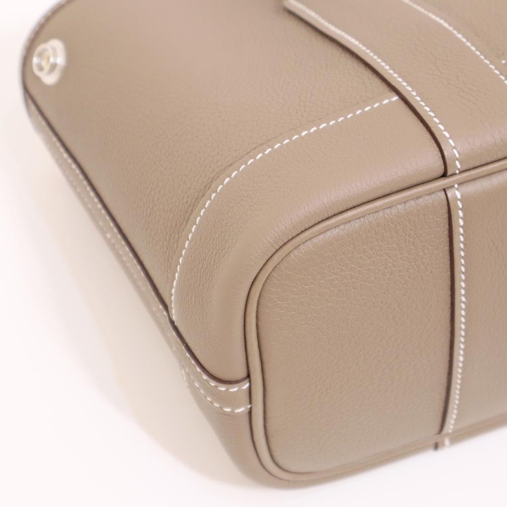 ネオ ガーデン 23 エトゥープ トゴ シルバー金具 K刻印 ガーデンパーティ