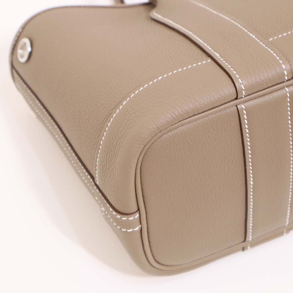 ネオ ガーデン 23 エトゥープ トゴ シルバー金具 K刻印 ガーデンパーティ