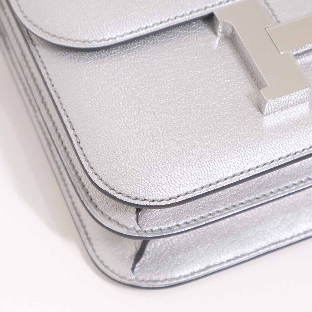 コンスタンスⅢ ミロワール ミニ アルジャン シェーブルシャムキラ シルバー金具 K刻印
