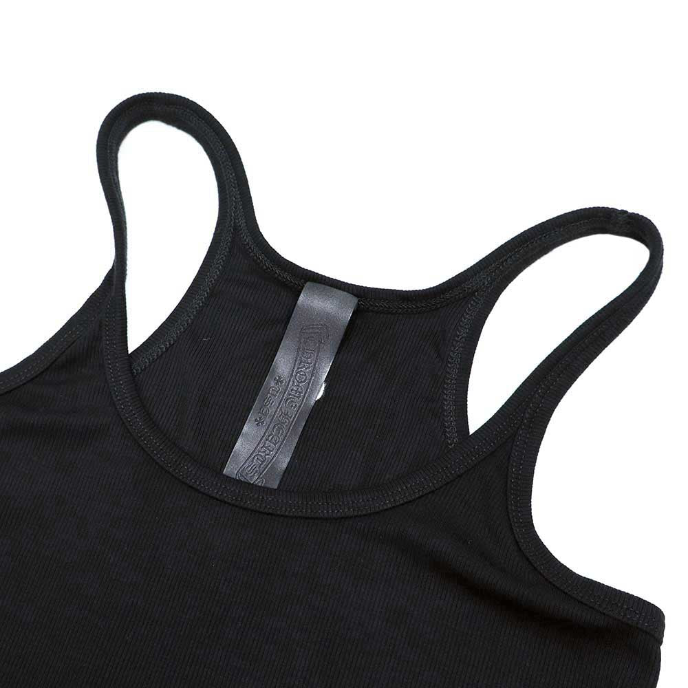 Y NOT CH Logo Embroidery Camisole ワイノット CHロゴ キャミソール ブラック ホワイト タンクトップ CHプラス S