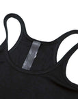 Y NOT CH Logo Embroidery Camisole ワイノット CHロゴ キャミソール ブラック ホワイト タンクトップ CHプラス S