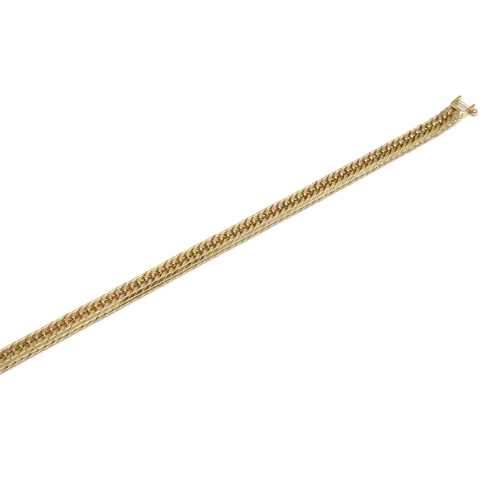 ネックレス 喜平 16面 Mカット トリプル K18YG 50.5g 60cm キヘイ チェーン
