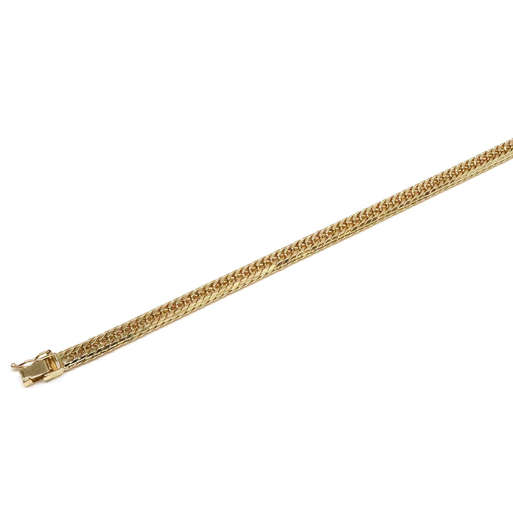 ネックレス 喜平 16面 Mカット トリプル K18YG 50.5g 60cm キヘイ チェーン