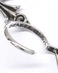 TINY CH CROSS タイニー CHクロス フープピアス SV925 シルバー 14K