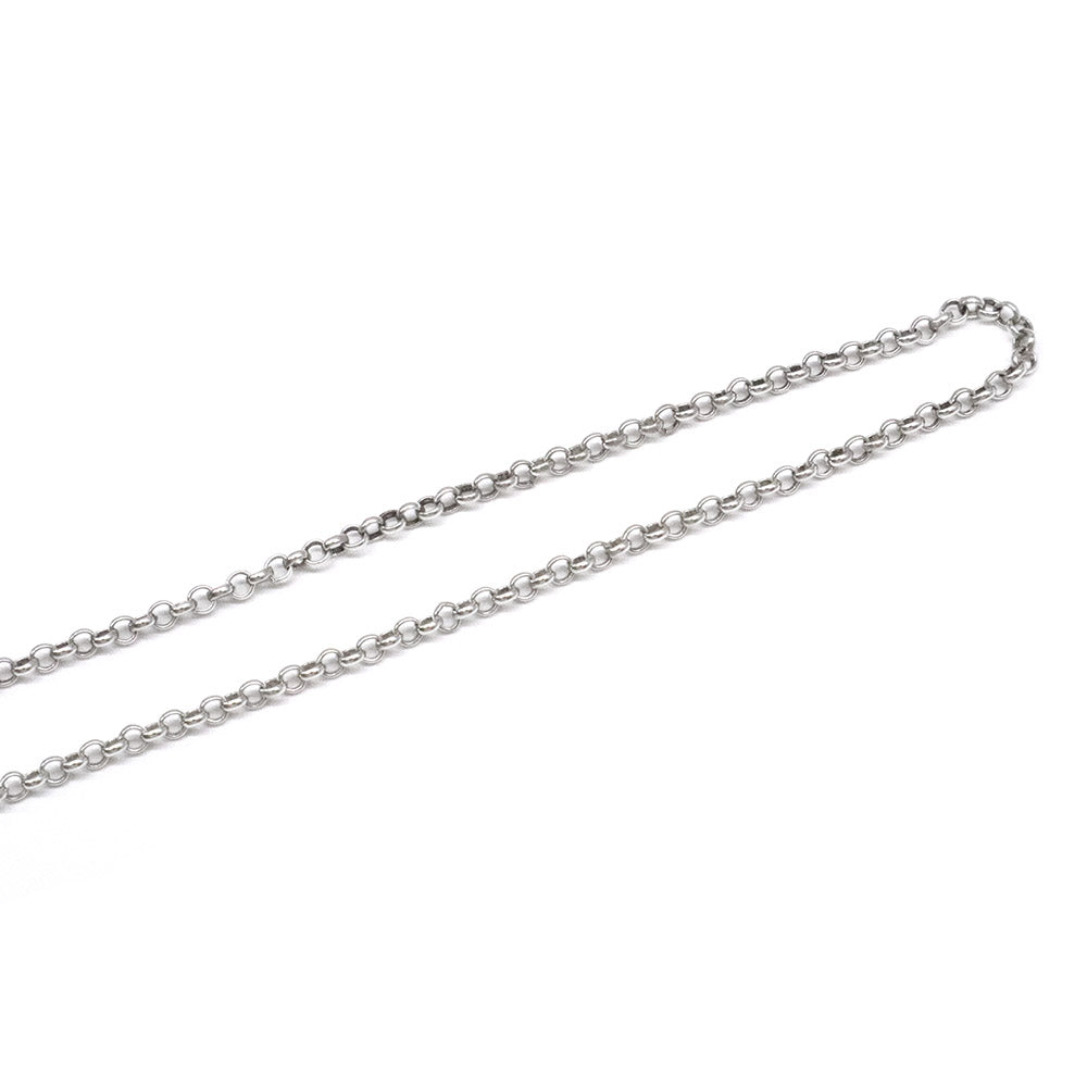 NECKCHAIN 18inch ロールチェーン ネックレス SV925 シルバー